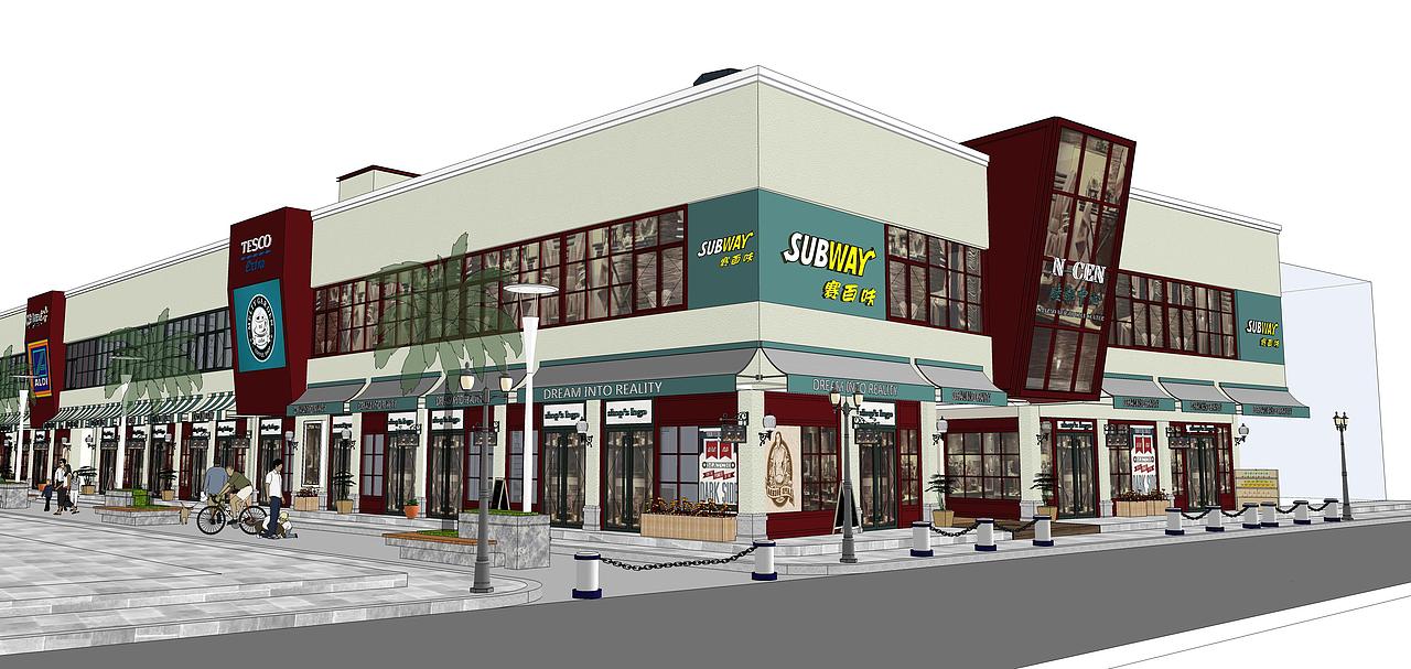 空间印象旧改案例：珠海三灶社区市场“睦邻中心”改造（图ZMjU0MzcwNzY=） - 建筑设计 - 站酷设计师空间印象商业设计原创素材 - 站酷ZCOOL