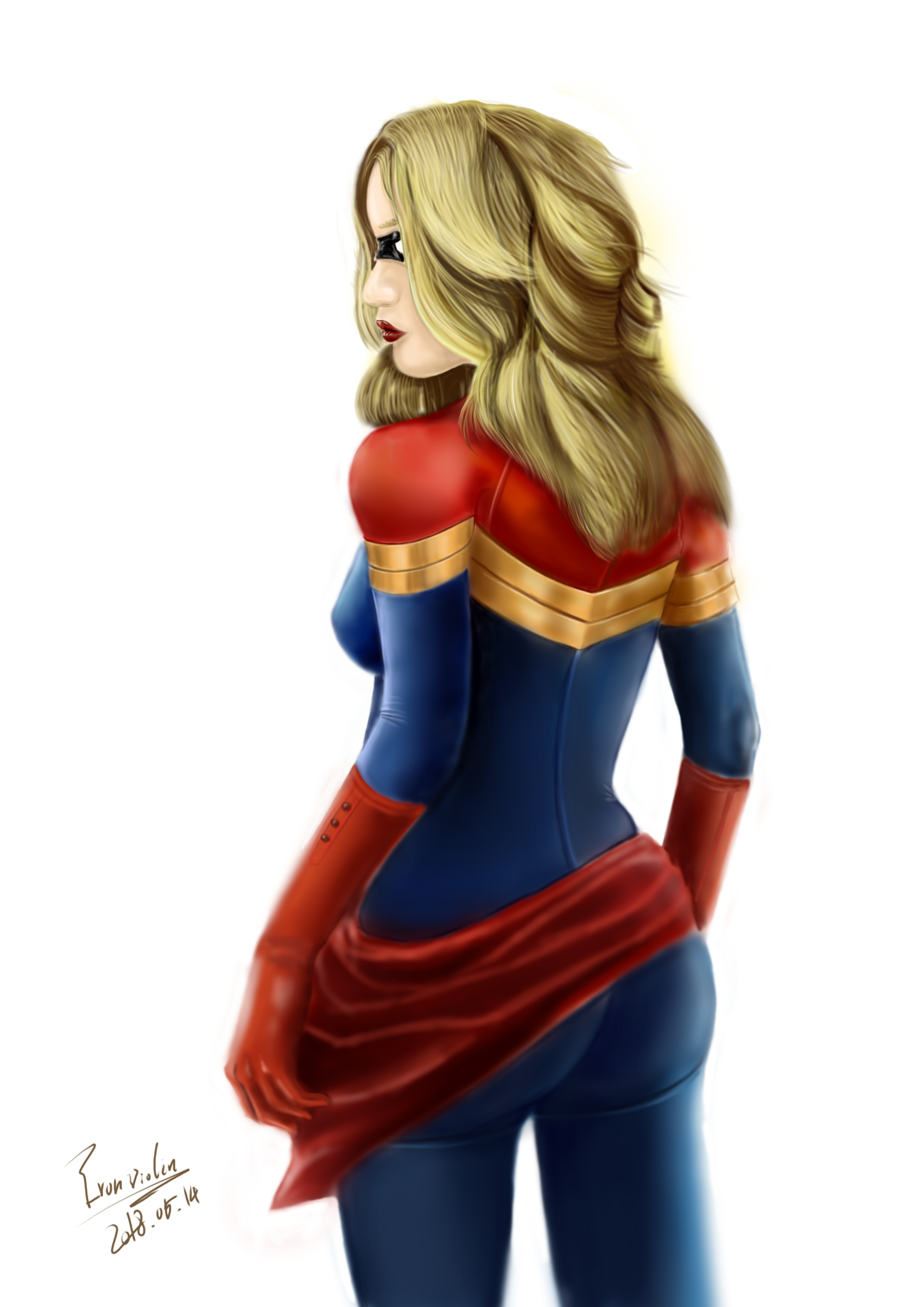 [伪插画]惊奇女士