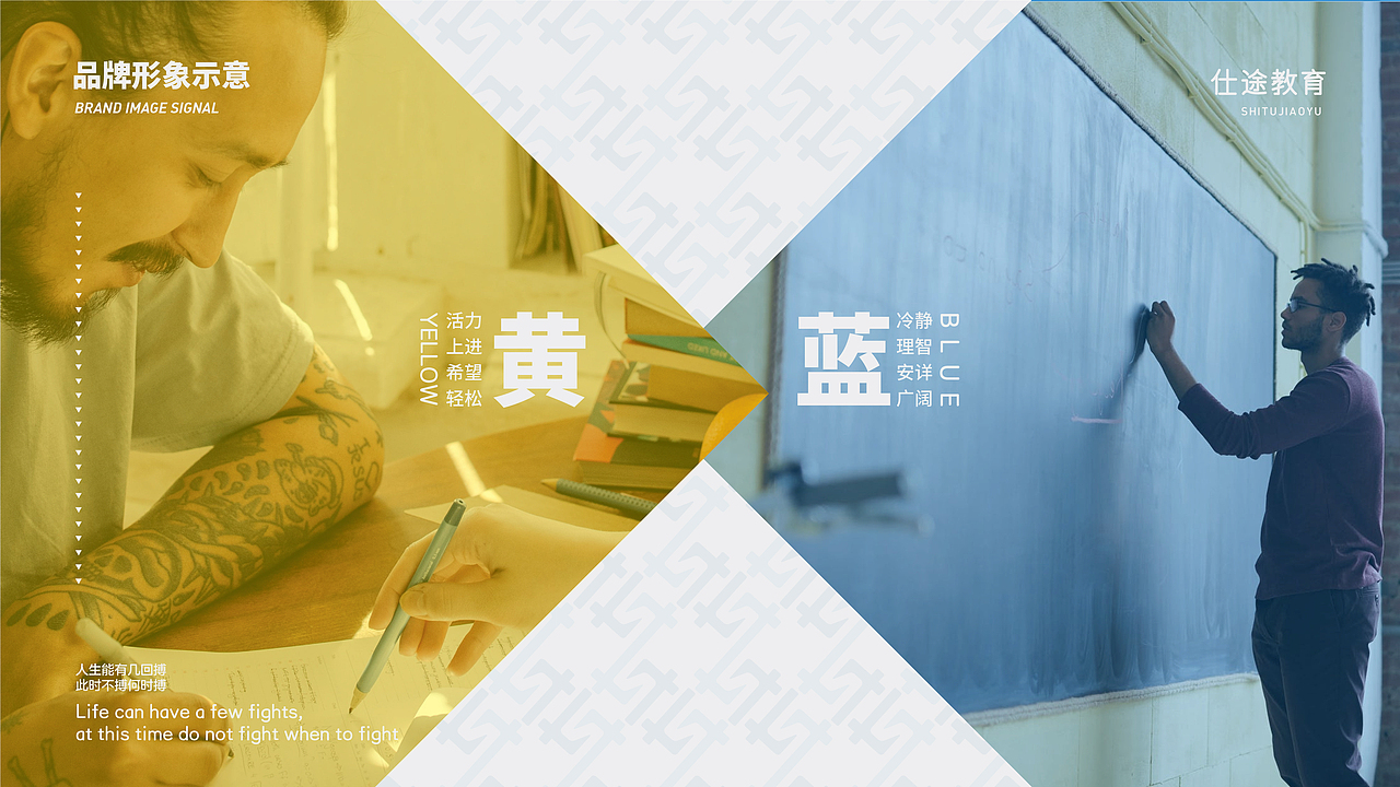 仕途教育品牌设计提案/品牌视觉提案/考研机构教育