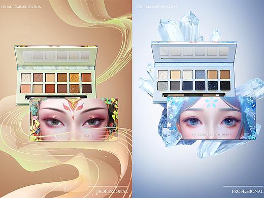 完美日记｜王者眼影｜美妆产品摄影（个人主页-ZNTgyMjUxODg=） - 产品摄影 - 站酷设计师Jianyi简一原创素材 - 站酷ZCOOL