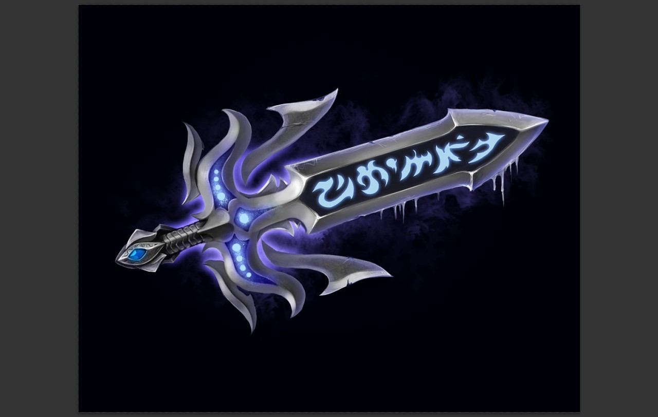 [原创]符文剑一把,游戏武器/gui