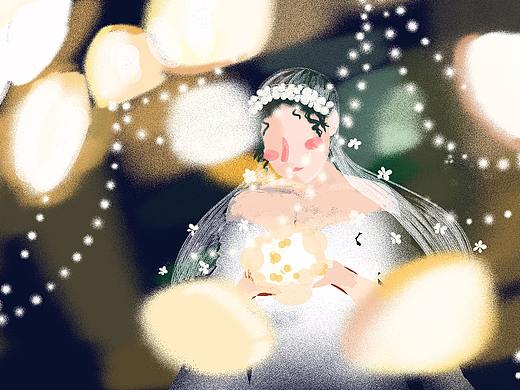 手绘婚纱摄影
