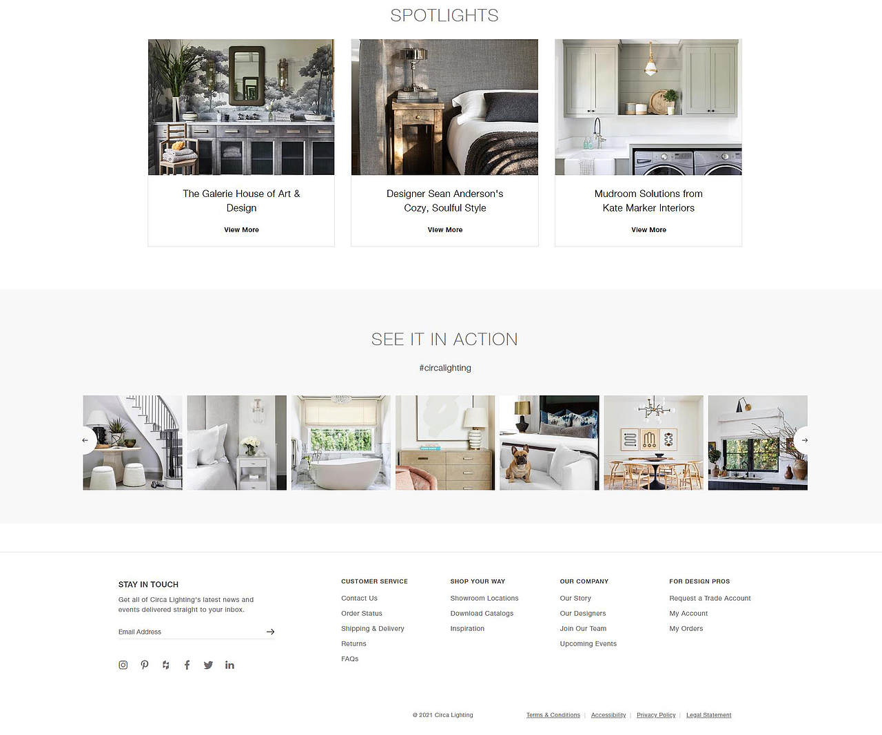 灯饰独立站shopify首页店铺装修