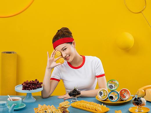 美味栈618海报拍摄