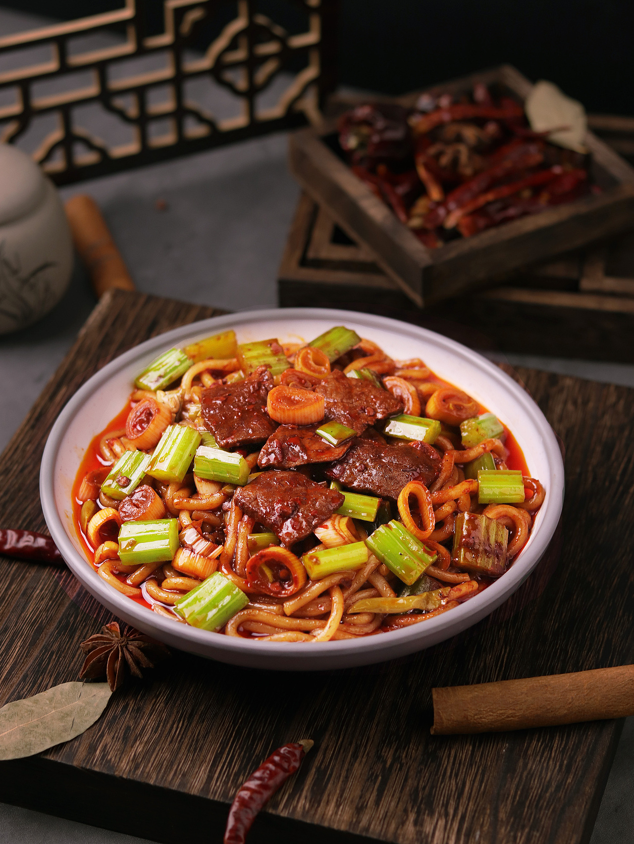 新疆炒米粉静物食品拍摄