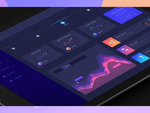 网页UI-WEB后台界面网页设计