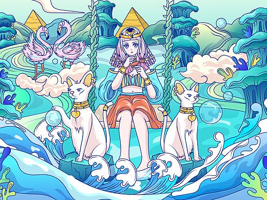 初入爱河的少女（个人主页-ZNTIwMjA2MDQ=） - 包装 - 站酷设计师半圆圆原创素材 - 站酷ZCOOL