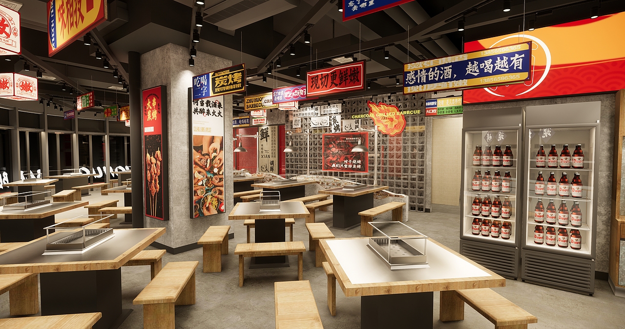 朱火火—龙虾烧烤店