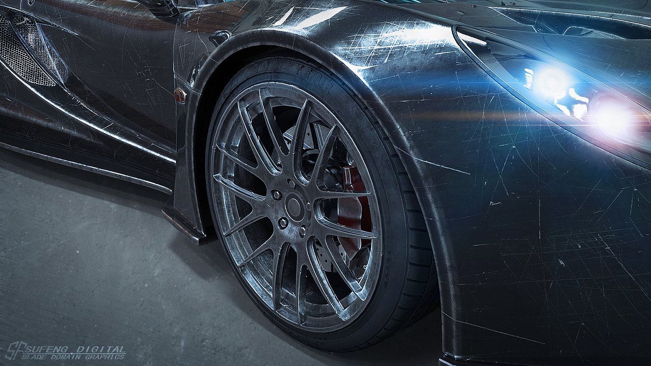 轩尼诗Venom_GT战损版三维概念设计（图ZMjczMjk5NTIw） - 机械/交通 - 站酷设计师sufengphoenix原创素材 - 站酷ZCOOL