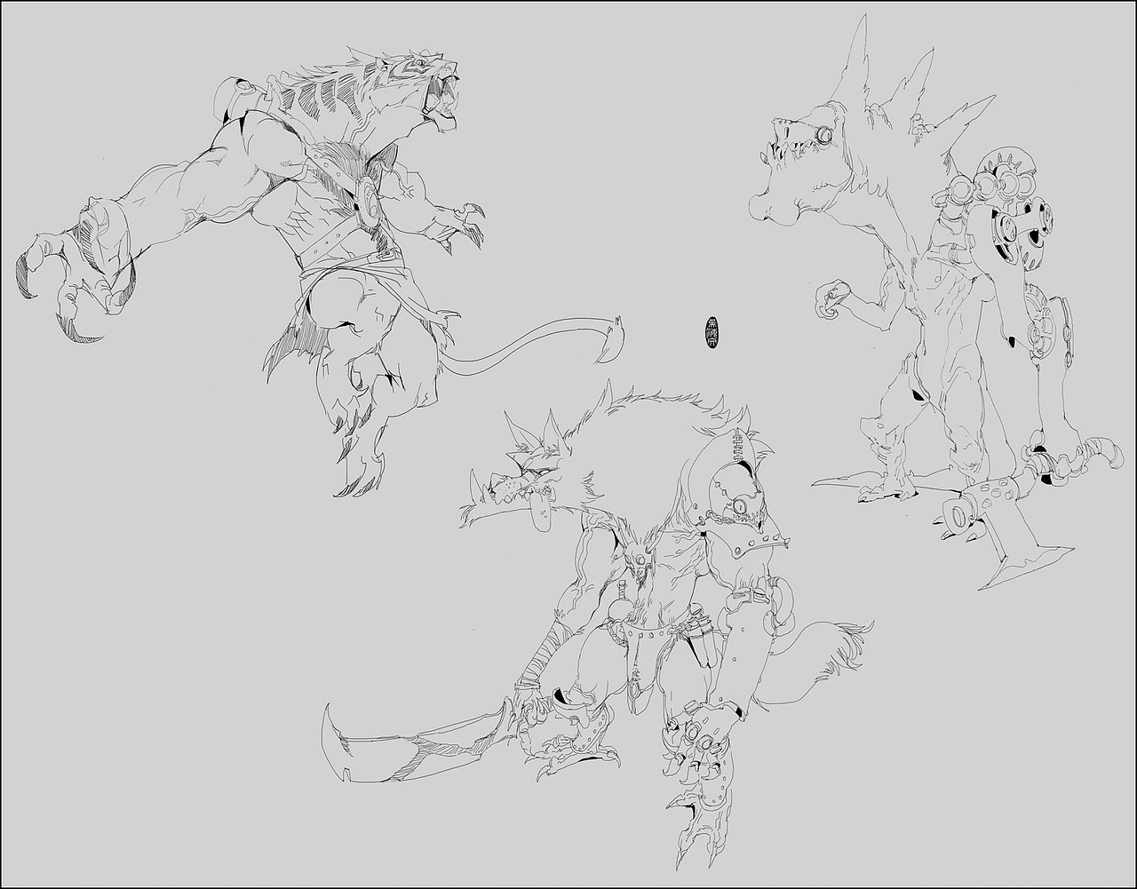 【原创 多图】涂鸦（图ZMTA0MzY2OTk2） - 概念设定 - 站酷设计师Herman_CG原创素材 - 站酷ZCOOL