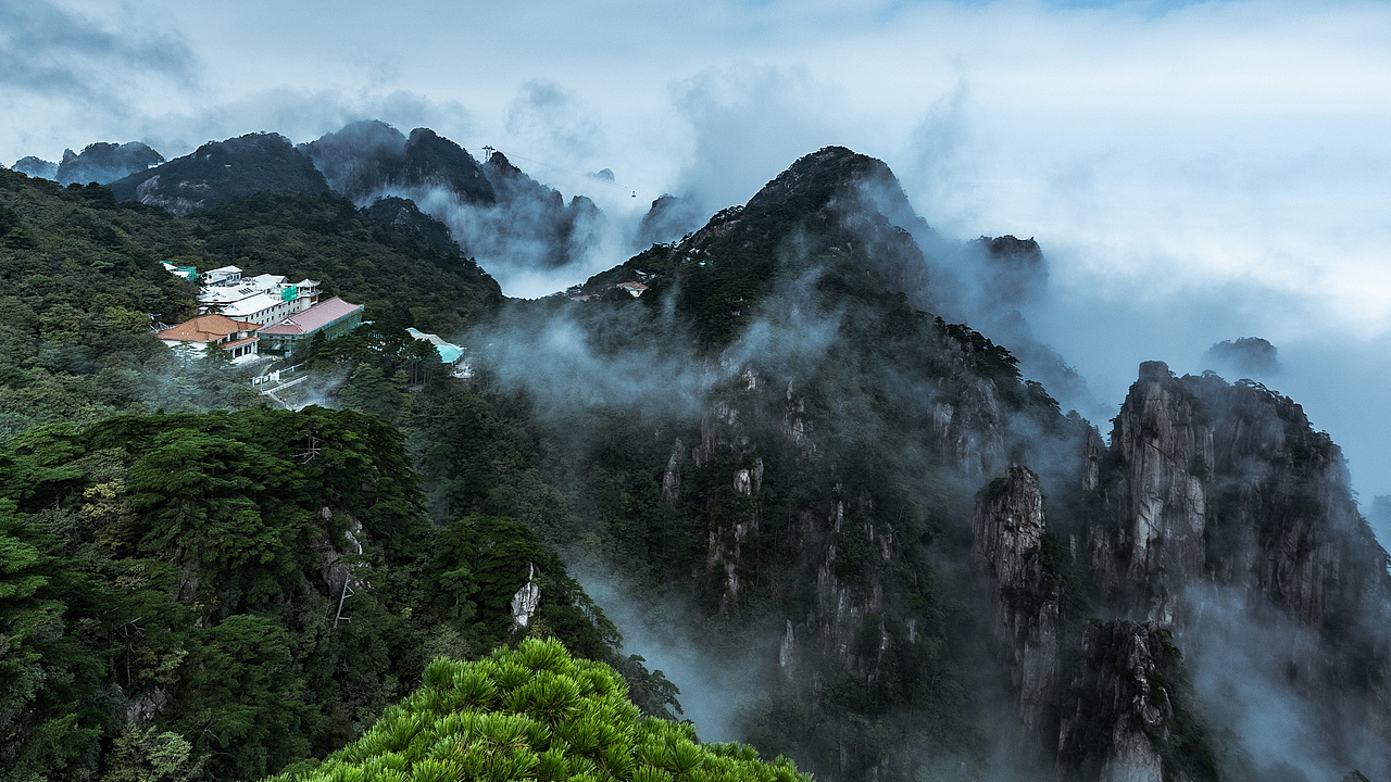 黄山归来不看岳（图ZMjg5ODExMjky） - 风光摄影 - 站酷设计师悟小飞原创素材 - 站酷ZCOOL