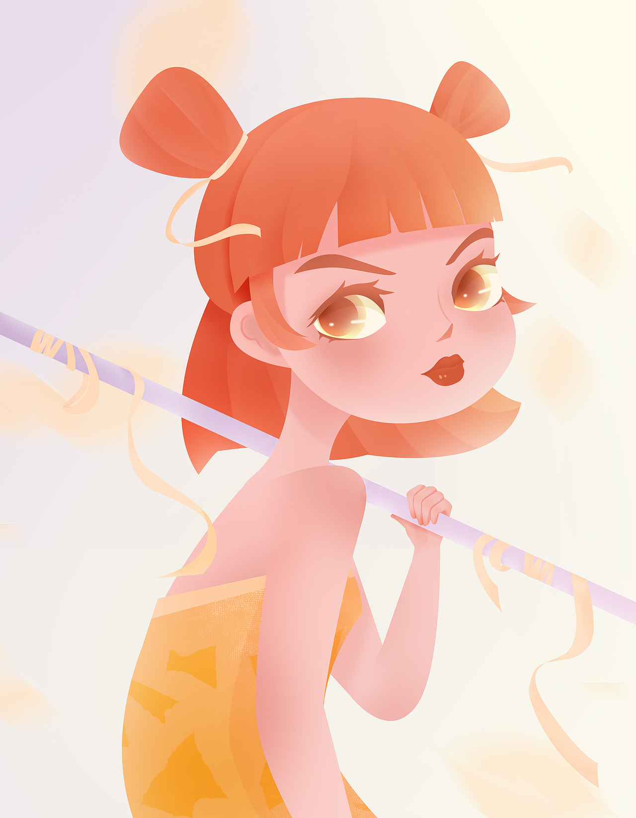 悟空躯壳的哪吒少女（图ZMjkzMDAyOTcy） - 创作习作 - 站酷设计师鲁鲁卤个蛋原创素材 - 站酷ZCOOL