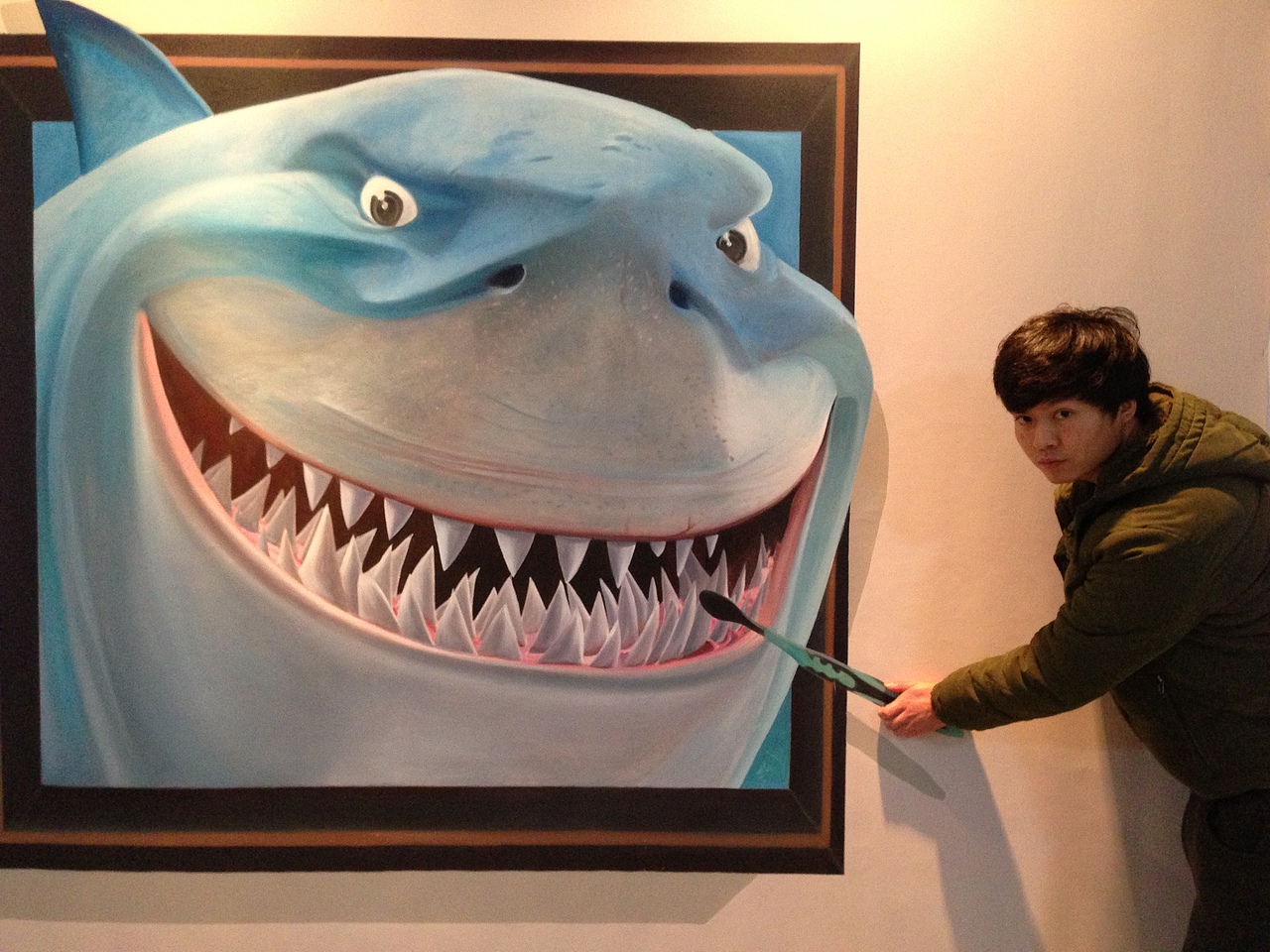 2013.3D魔幻艺术展--北京金盛博创3D魔幻艺术专业设计制作团队（图ZNzk3NDg1Ng==） - 其他三维 - 站酷设计师3D艺术馆3D壁画原创素材 - 站酷ZCOOL