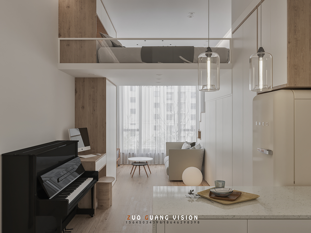 简约公寓-apartment（图ZMjA1MzkyNjIw） - 家装设计 - 站酷设计师作光丨VISION原创素材 - 站酷ZCOOL