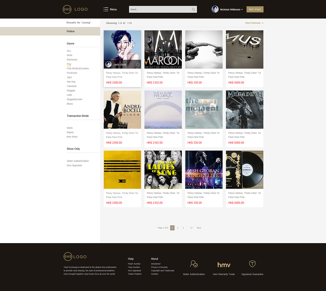 hmv黑胶平台 音乐