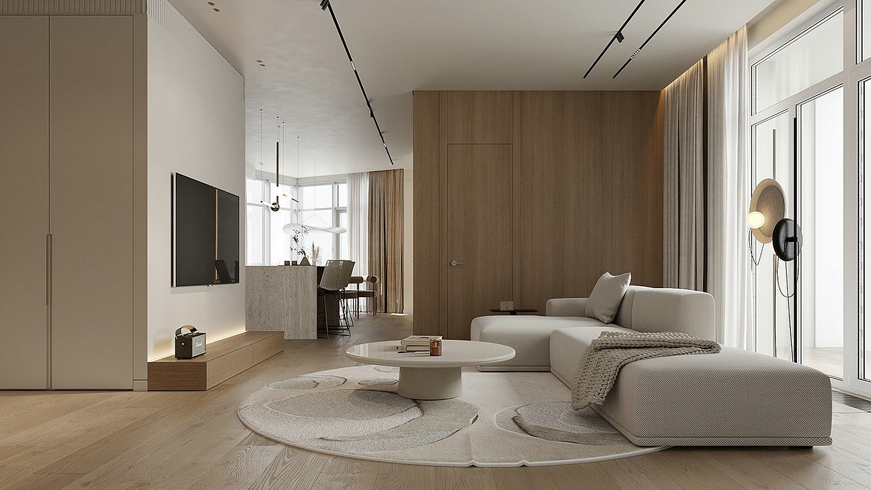 中性色系，每一个细节都细腻雅致（图ZMjk0NDAwOTQw） - 家装设计 - 站酷设计师吴思文原创素材 - 站酷ZCOOL