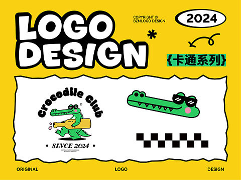 原创logo｜又是被小鳄鱼治愈的一天（个人主页-ZNjg3MzUzNjA=） - Logo - 站酷设计师_不知名设计师原创素材 - 站酷ZCOOL