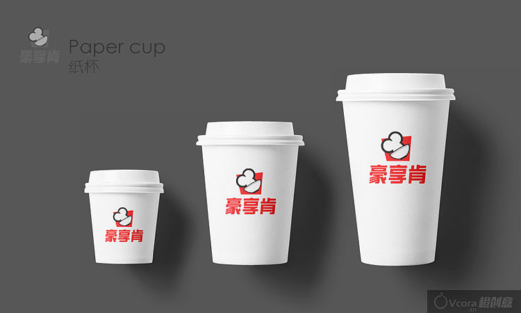 豪享肯-餐饮连锁品牌VI商标LOGO设计