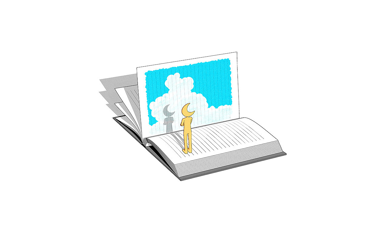 日画2465~2495 书中风景（图ZMzU0MTc5OTA0） - 单幅漫画 - 站酷设计师愚木混株Hello原创素材 - 站酷ZCOOL