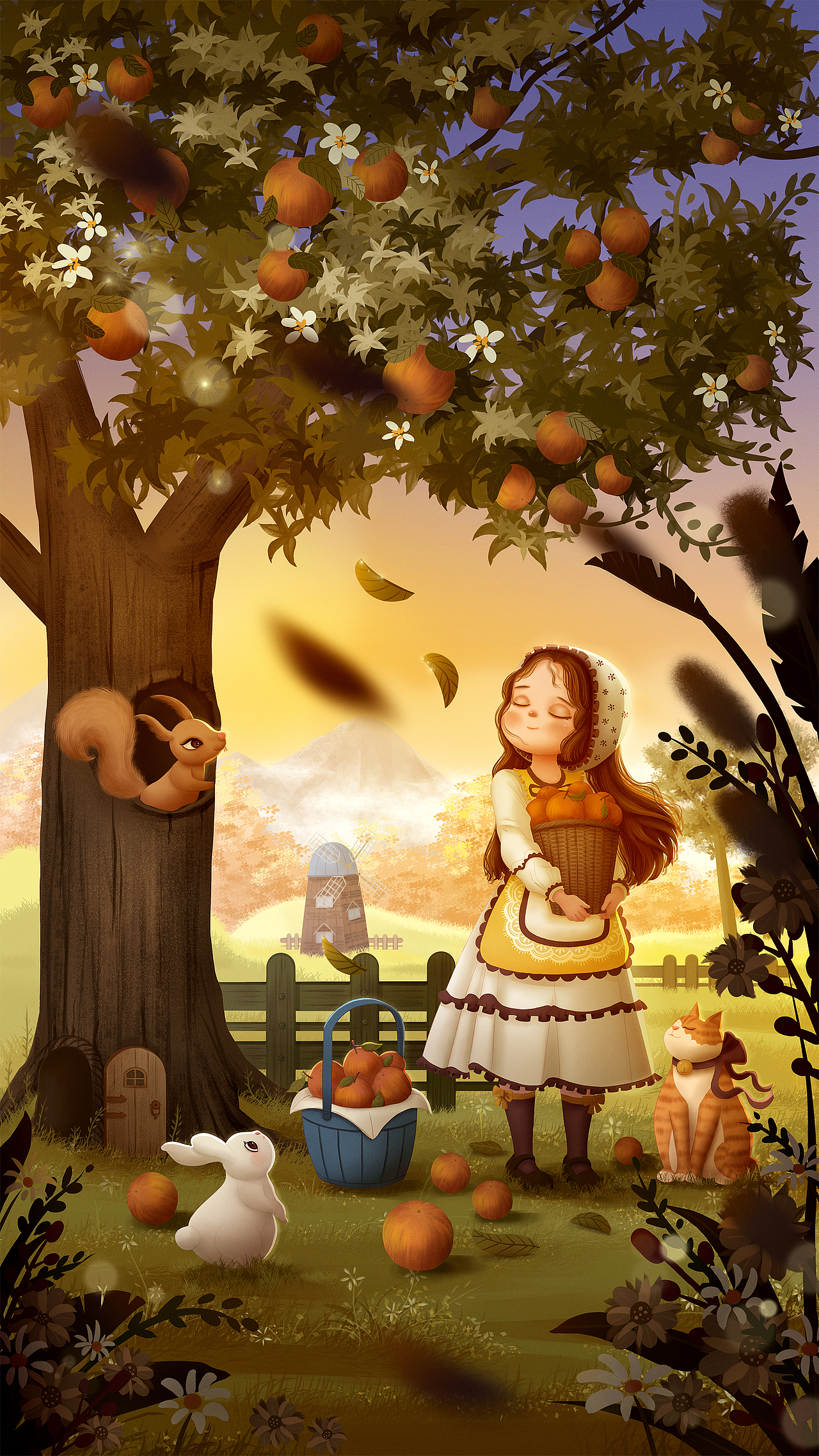 乐划锁屏 | 森林之歌（图ZMjY2NDQzNjQ4） - 商业插画 - 站酷设计师方柠Suvi原创素材 - 站酷ZCOOL