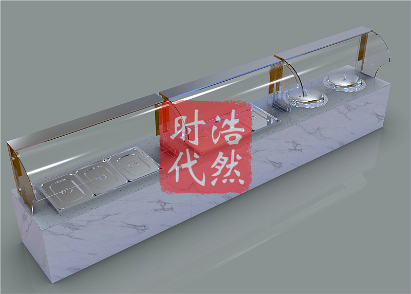 自助餐台图片