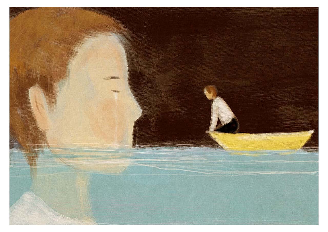 原创绘本——沙漠旅馆(丢失的心）（图ZOTg1MjU1MDQ=） - 绘本 - 站酷设计师黑羊怪原创素材 - 站酷ZCOOL