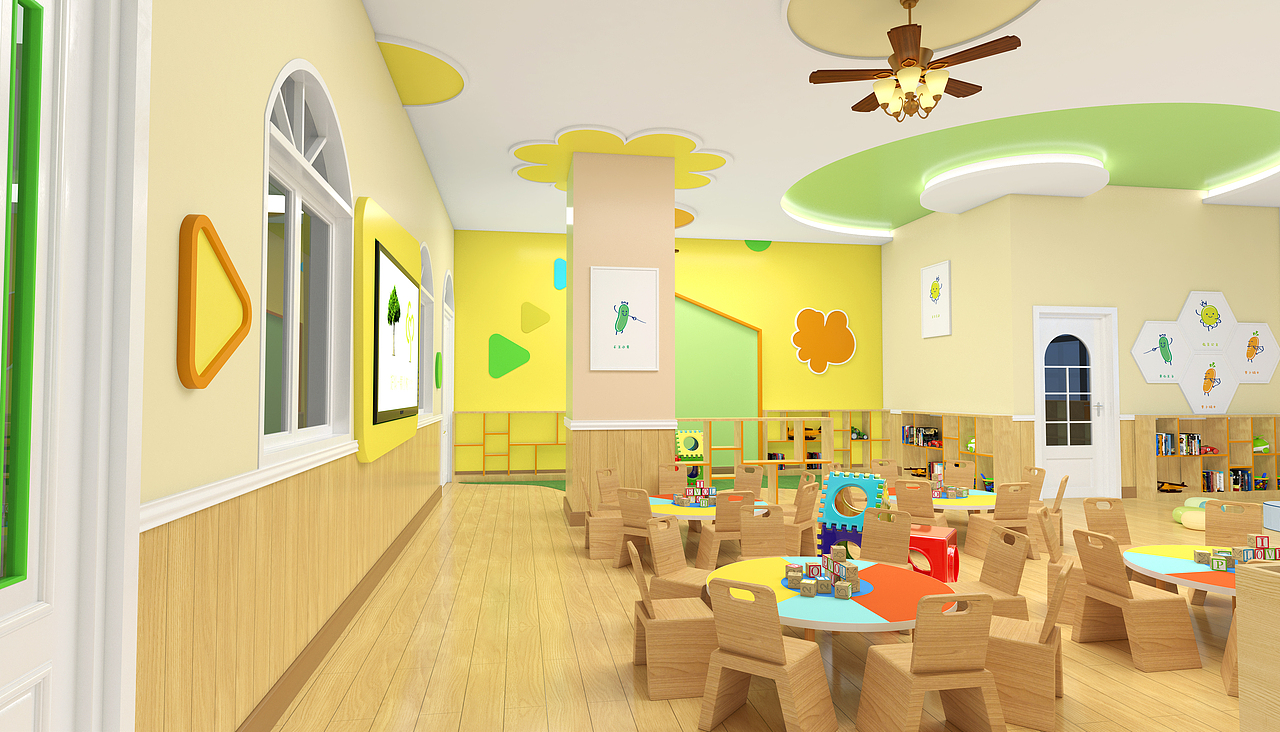 幼儿园空间设计-幼儿园环境设计