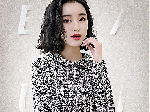 女装连衣裙详情页首屏海报设计