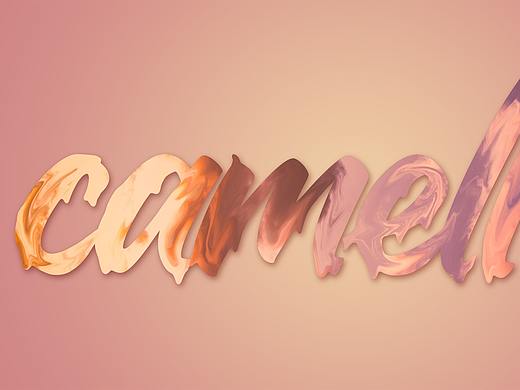 PS-奶油质感文字效果 2020.06.04 绘制文字临摹练习（个人主页-ZNDUyMzc4MjA=） - 字体/字形 - 站酷设计师TEESIE原创素材 - 站酷ZCOOL