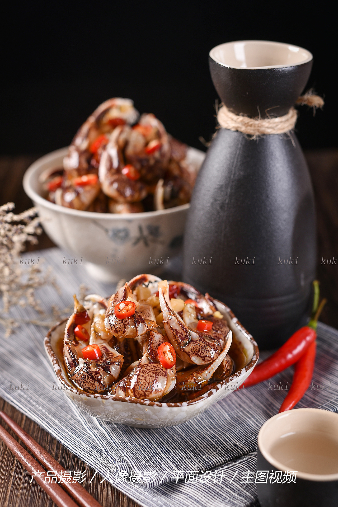 醉蟹钳（图ZMTc1NTI2Njcy） - 产品摄影 - 站酷设计师kuki视觉原创素材 - 站酷ZCOOL