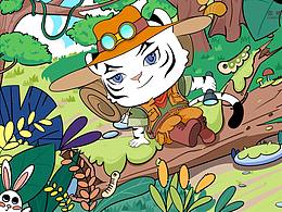 跟着雪威去探险