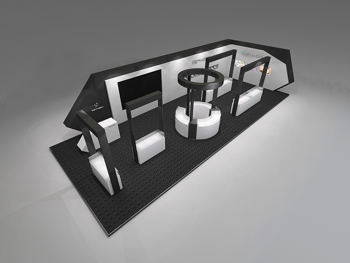 香港国际珠宝展展位设计效果图