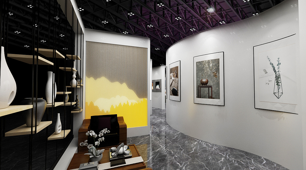 瓷器展厅 效果图设计（图ZMjExNzA0ODY0） - 其他三维 - 站酷设计师艺汇设计原创素材 - 站酷ZCOOL