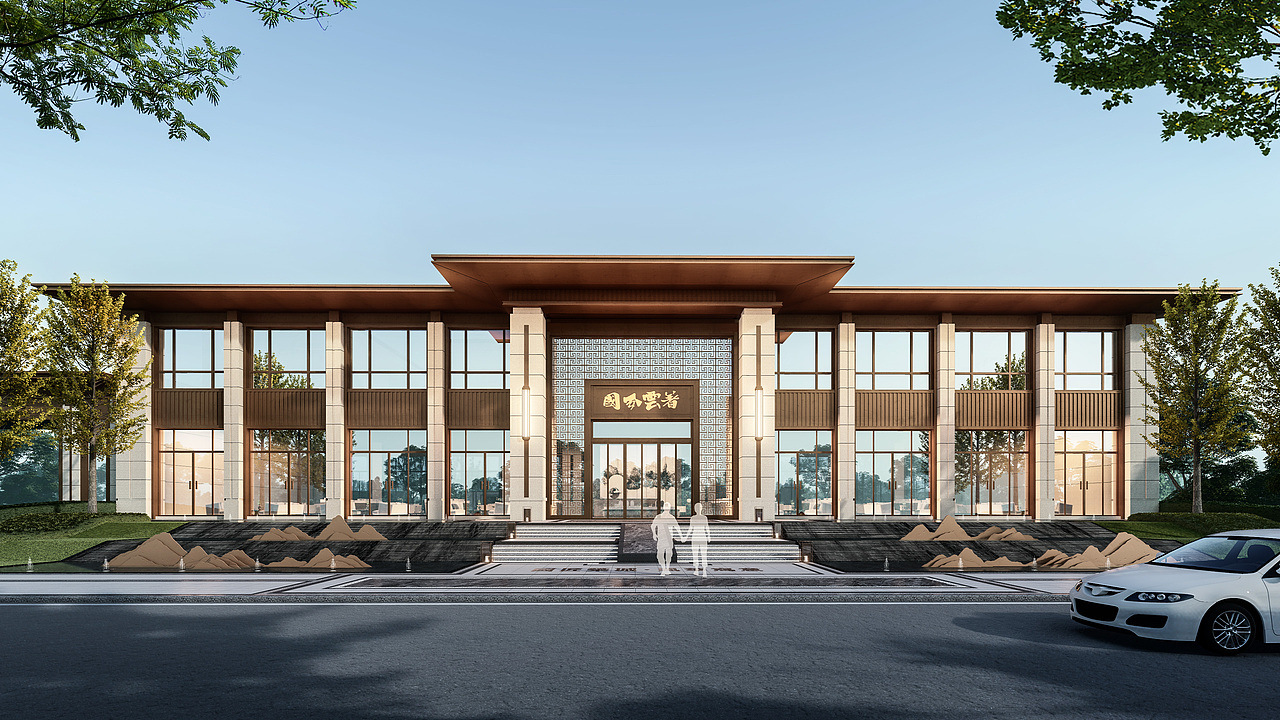 lumion示范区渲染效果图(七)