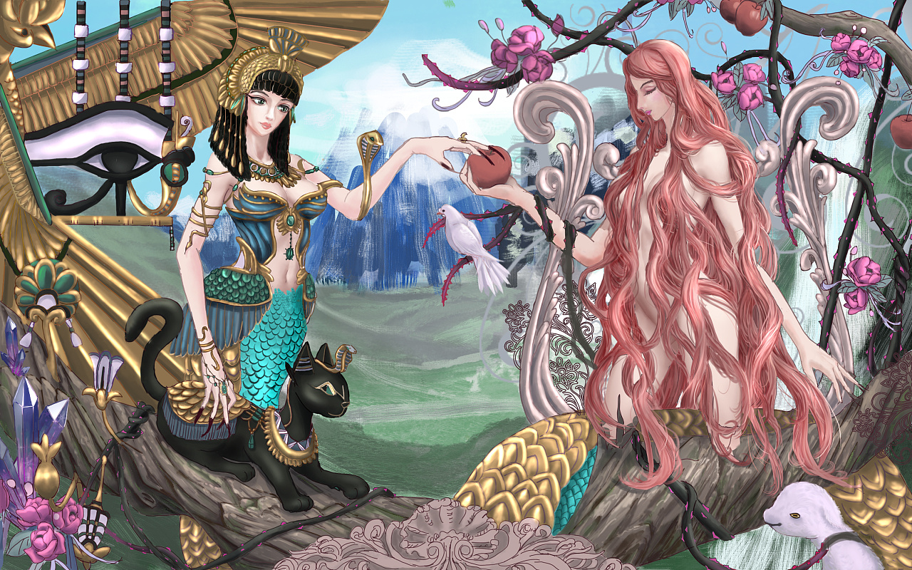 2年前 45 0 0 石家庄  |  插画师 书上说是蛇引诱了亚当夏娃吃了苹果