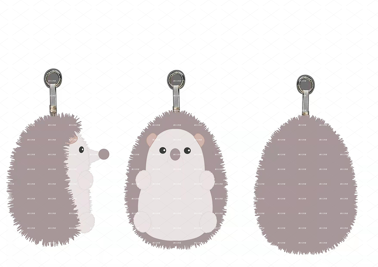 毛绒玩具设计图