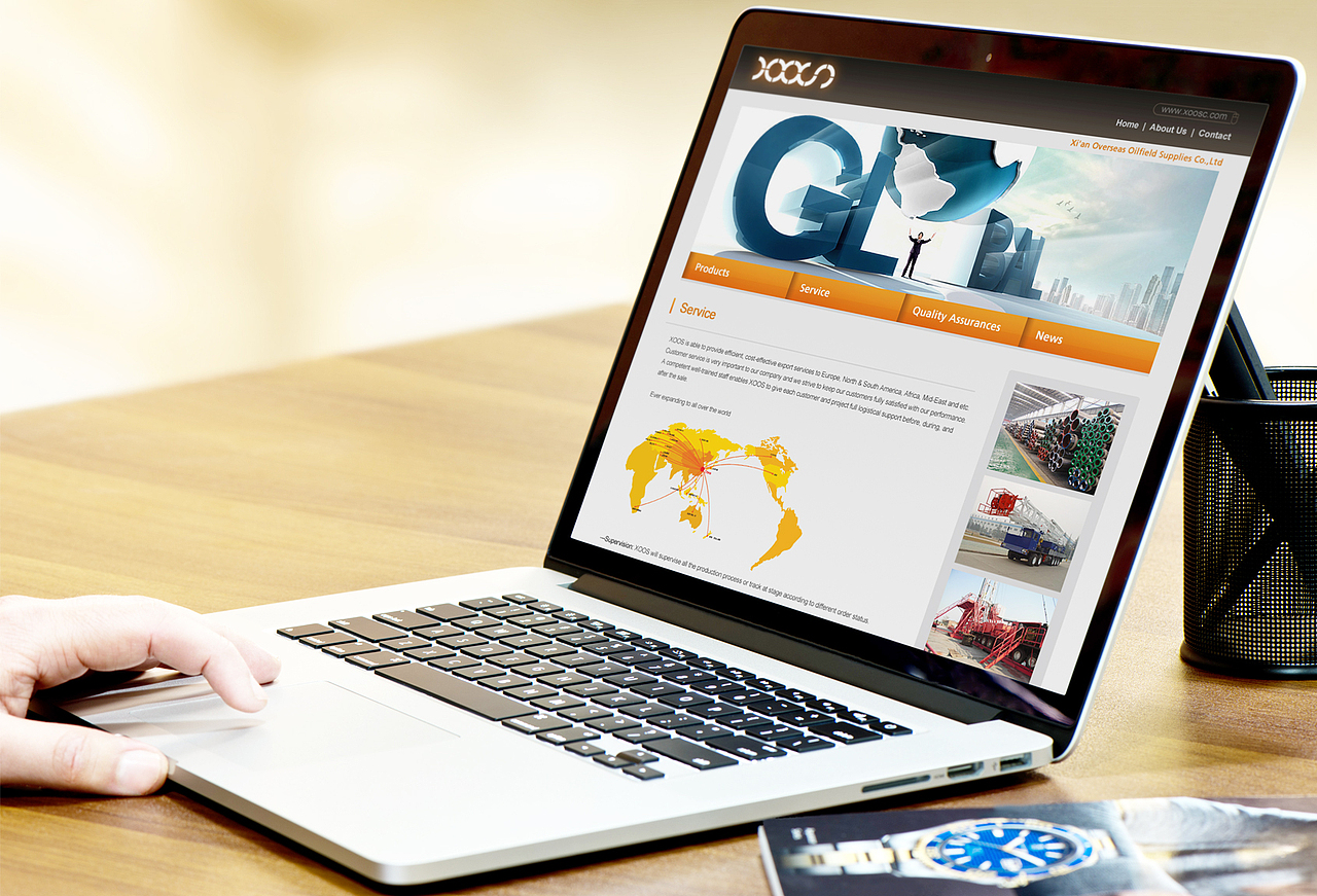 西安越洋石油品牌形象设计