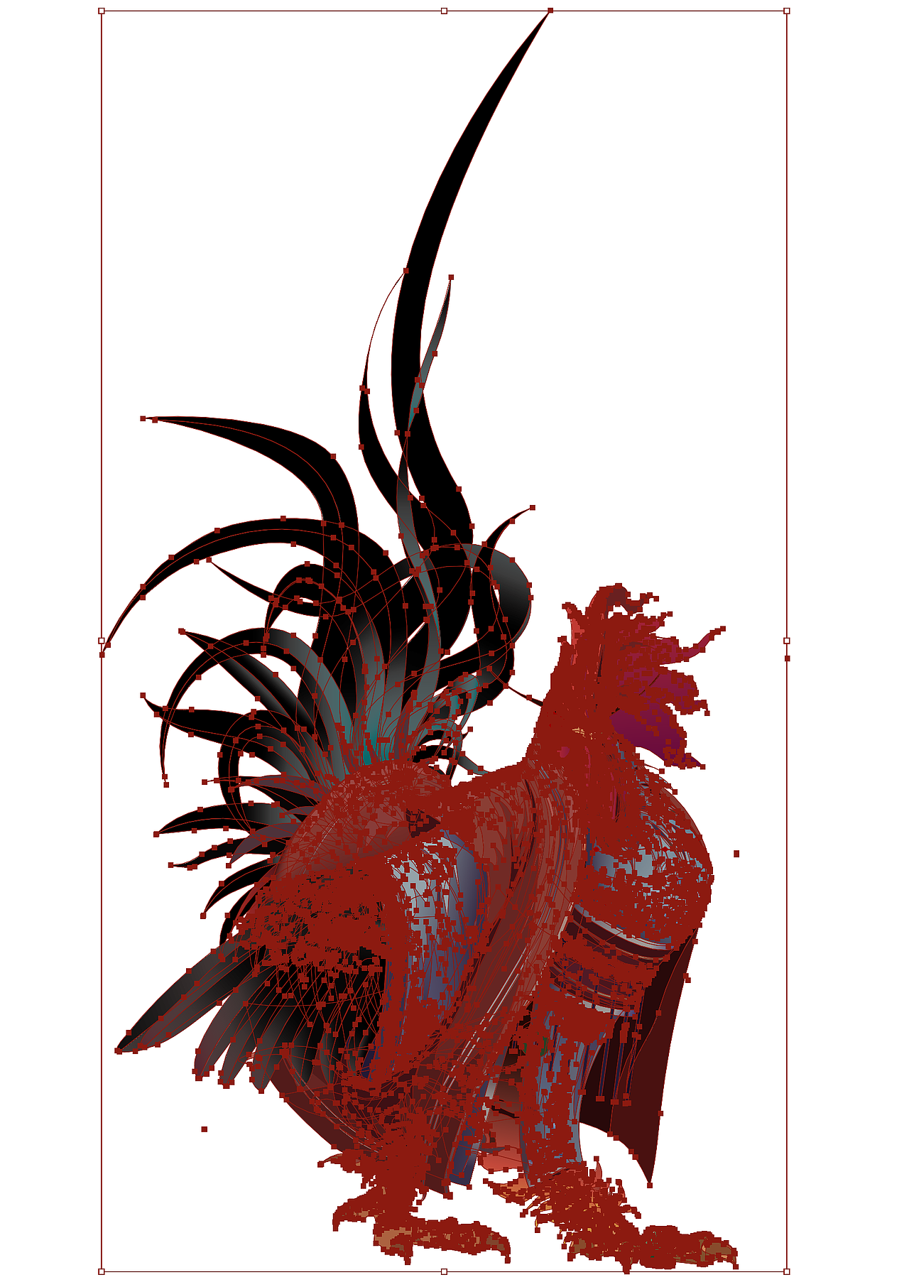 2017丁酉年-“一鸣惊人”鸡年手机壳主题插画制作/武减武 x 二川井联合制作