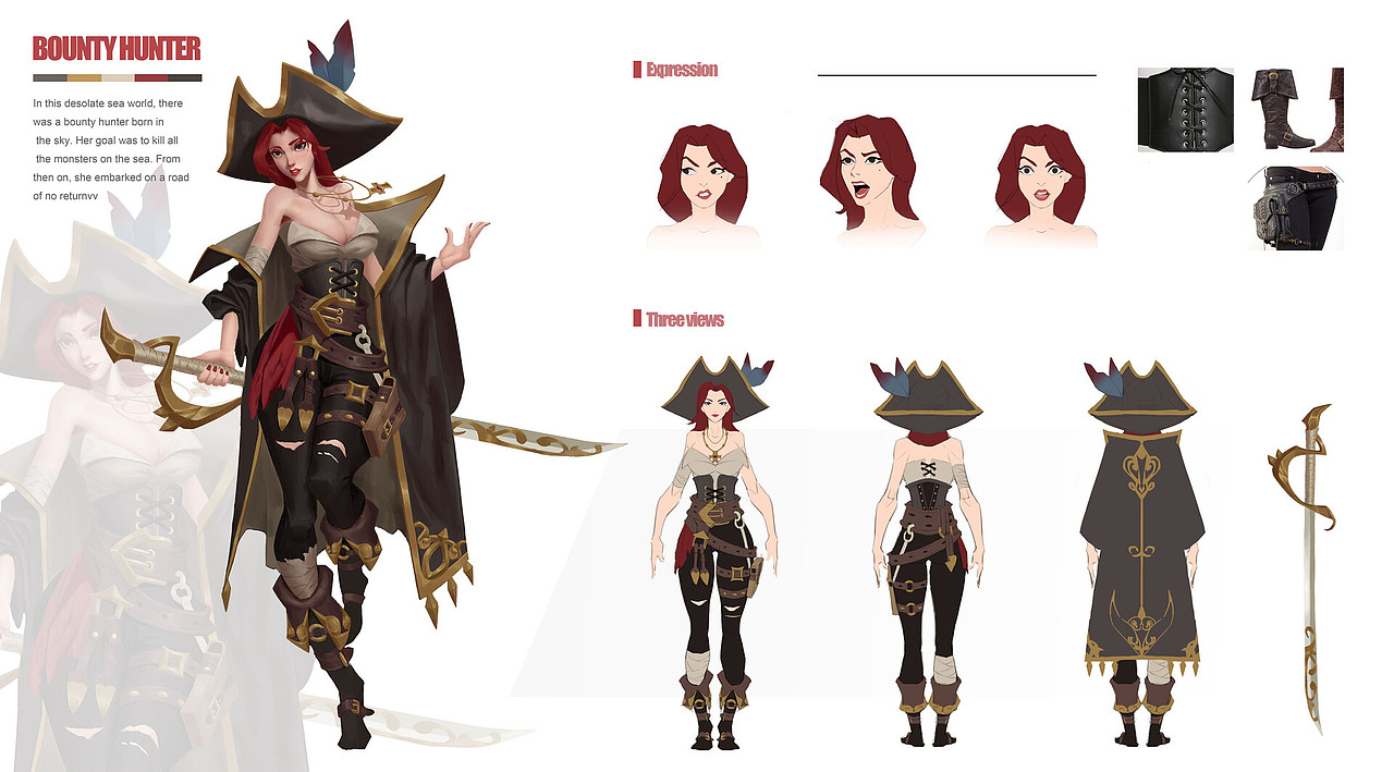 RS角色设计实体班|2021夏季班|学员作品（图ZMzQwNjk1NTU2） - 游戏原画 - 站酷设计师赤鳞原创素材 - 站酷ZCOOL