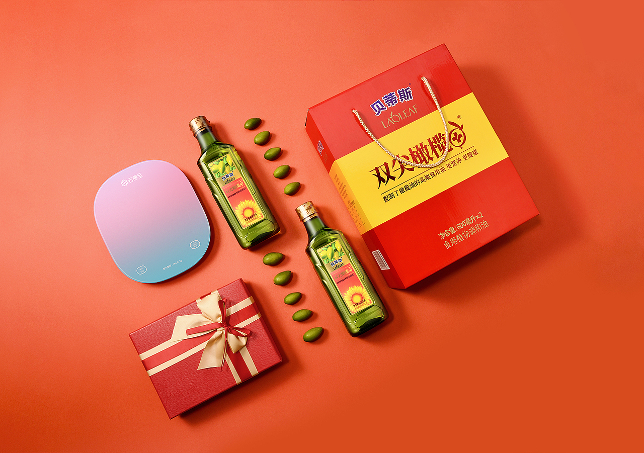 贝蒂斯橄榄油&云康宝秤礼盒套装