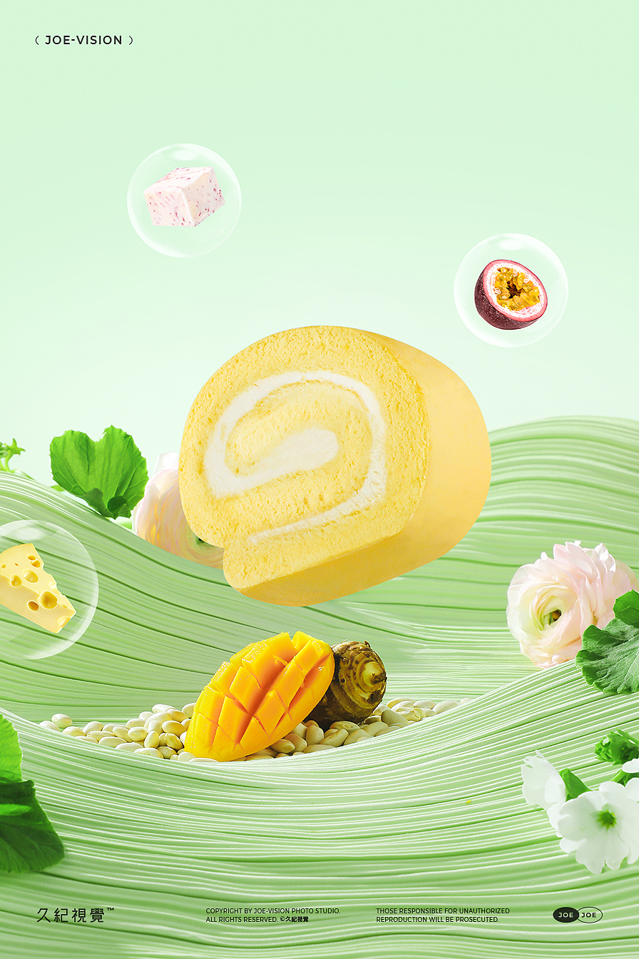 春日气息『瑞士卷蛋糕|甜蜜分享』X JOE VISION
