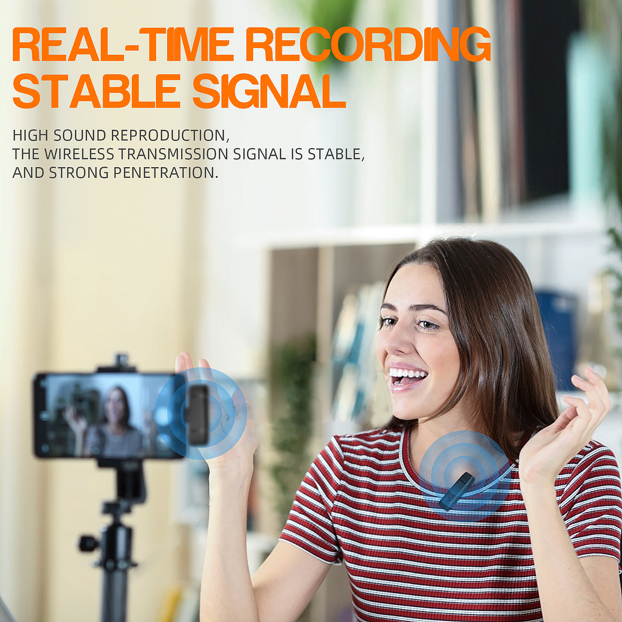 领夹式麦克风描述|亚马逊