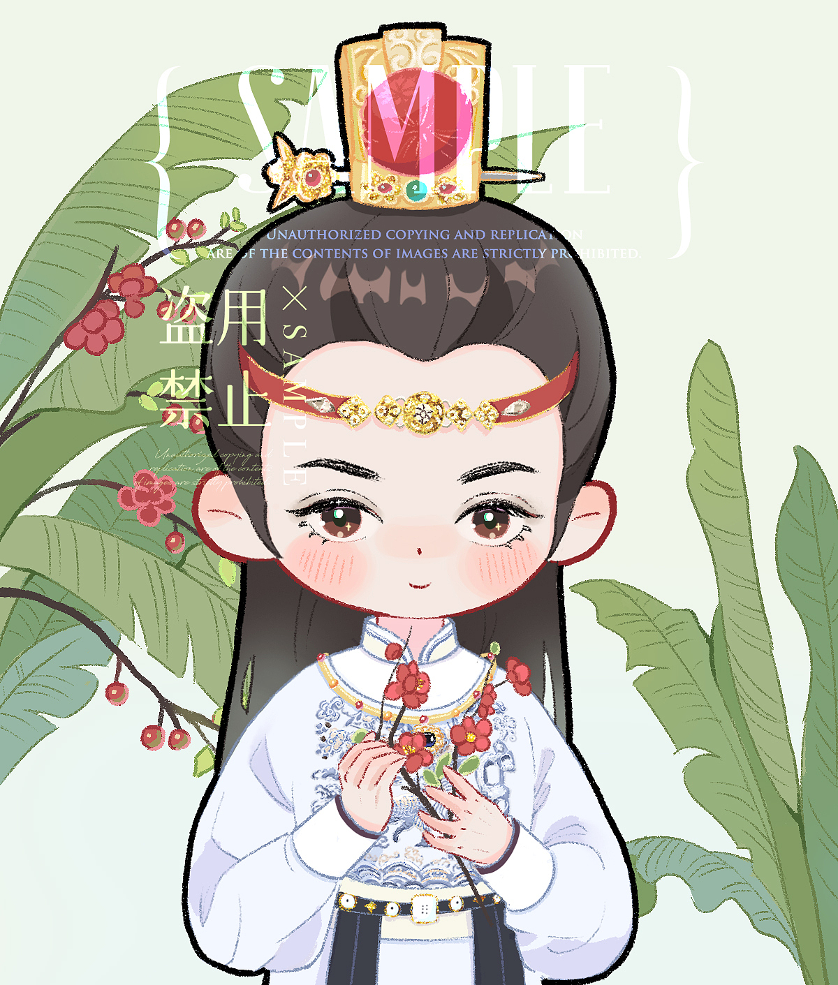 金陵十二钗（图ZMzY5MjY3MjE2） - 商业插画 - 站酷设计师glin小铃铛原创素材 - 站酷ZCOOL