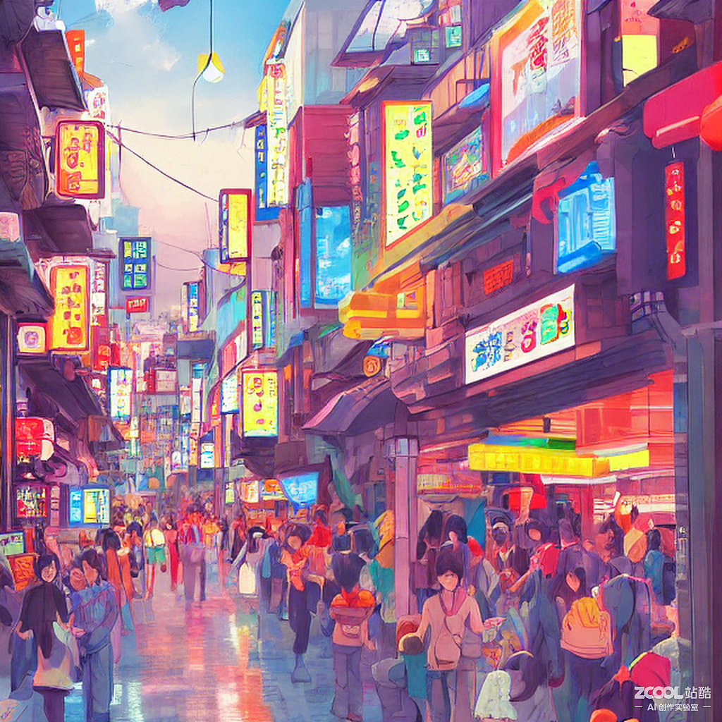 教你如何玩转站酷AI创作实验室(图ZMzIwMDAxODky) - 概念设定 - 站酷设计师大蒜苗原创素材 - 站酷ZCOOL