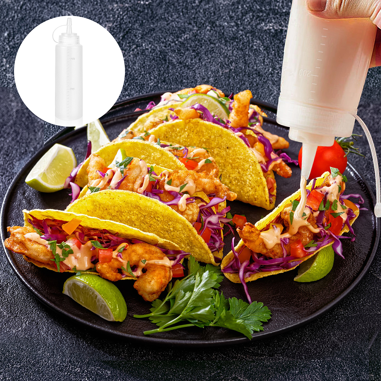 亚马逊主图设计-挤酱瓶