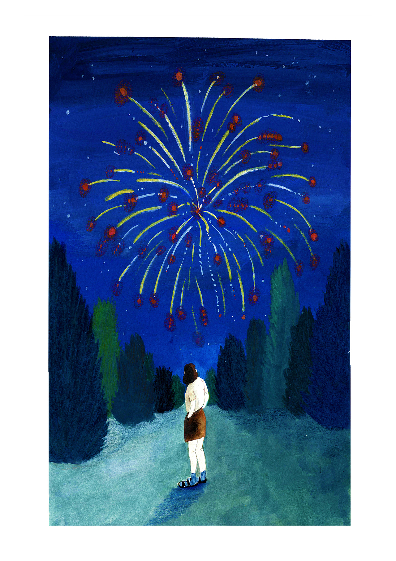 2022年中总结（图ZMzEzMTAzNTQw） - 商业插画 - 站酷设计师六一kaki原创素材 - 站酷ZCOOL