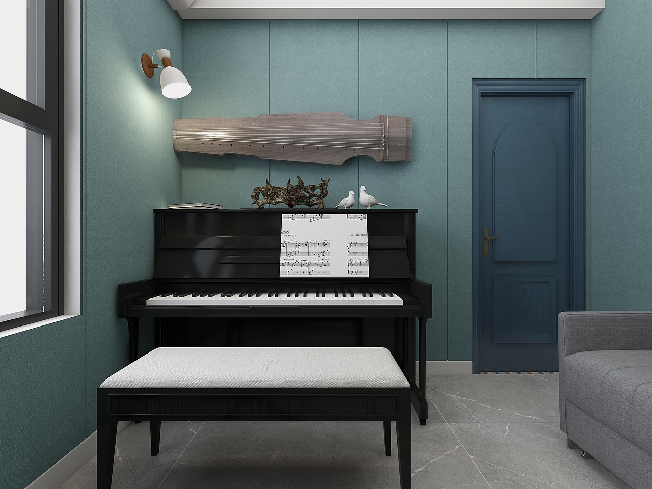 四川岳池御龙湾（111平方地中海三居室）（图ZMzE2ODgyMDg4） - 家装设计 - 站酷设计师设计师成爽原创素材 - 站酷ZCOOL