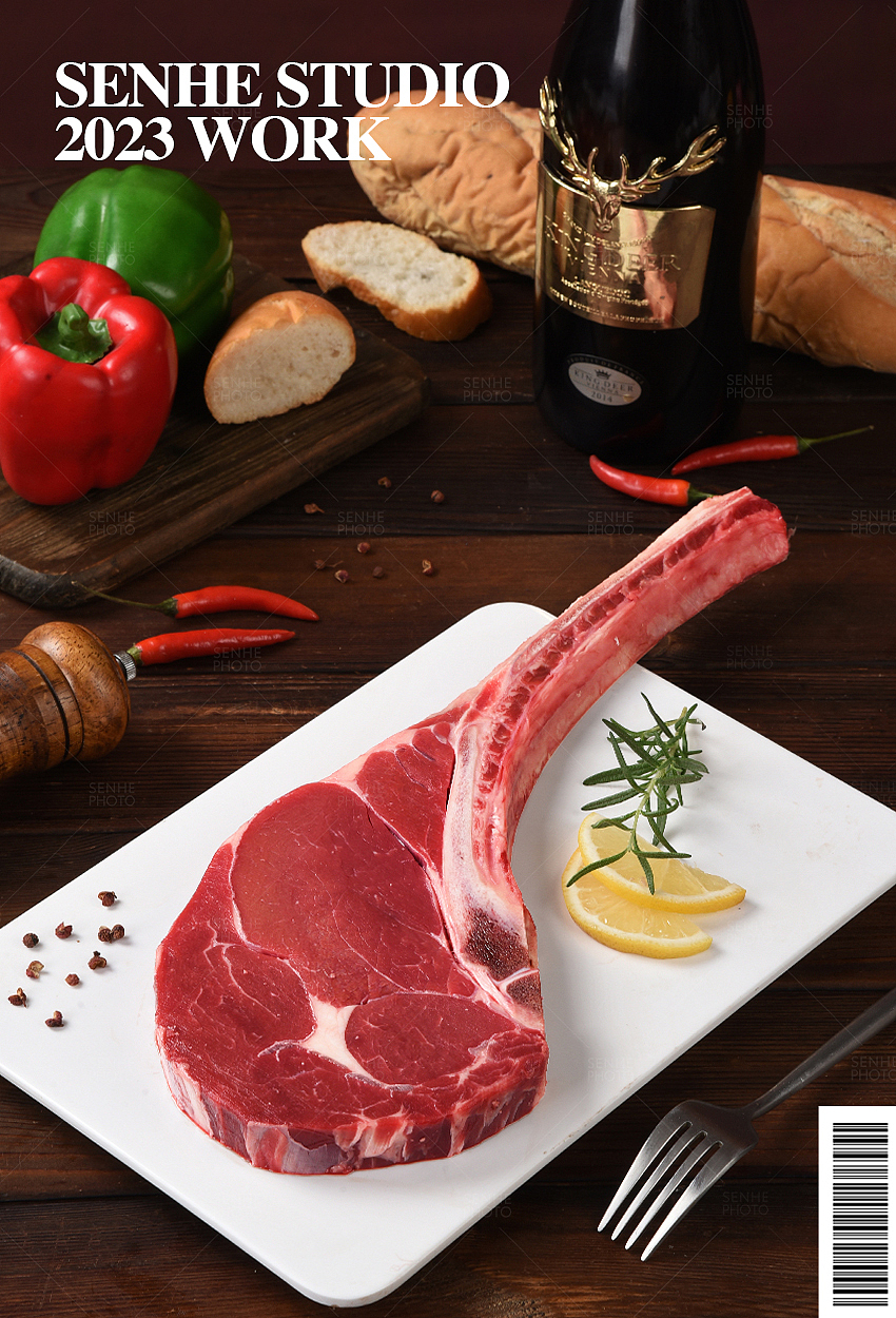 生鲜肉类 | 战斧牛排拍摄（图ZMzM5ODM4MjUy） - 产品摄影 - 站酷设计师森和视觉摄影原创素材 - 站酷ZCOOL