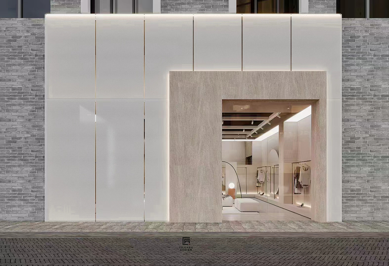 工装服装店设计案例丨不落俗的质感（图ZMzY2MzEwNzI0） - 商业空间设计 - 站酷设计师爱设计的初初吖原创素材 - 站酷ZCOOL