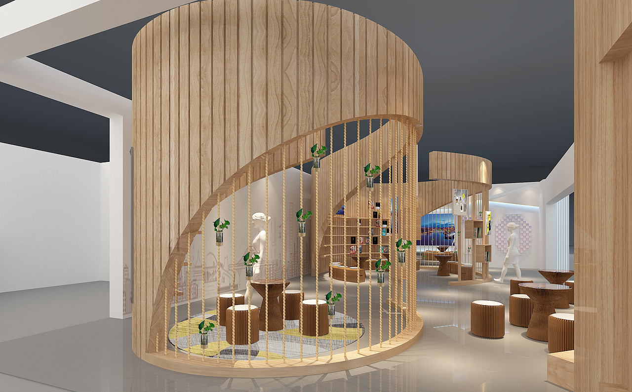 2020北京文博会临时展厅设计（图ZMzEzNzA1NDA0） - 展陈设计 - 站酷设计师重庆ADC共设时代原创素材 - 站酷ZCOOL